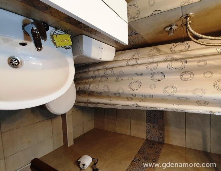 Studio with terrace bathroom
